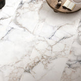 Ori Carrara White Carving Matt 600x600