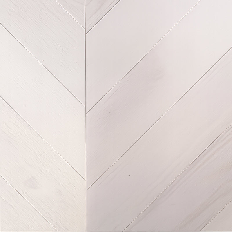 NoblePlank Engineered Chevron Flooring Pearl White 600x125x14/3mm