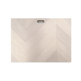NoblePlank Engineered Chevron Flooring White Oiled 600x125x14/3mm