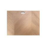 NoblePlank Engineered Chevron Flooring Natural Oak 600x125x14/3mm