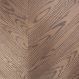 NoblePlank Engineered Chevron Flooring Dark Brown 600x125x14/3mm