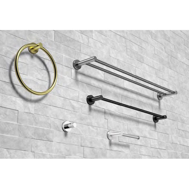 JESS Toilet Roll Holder in Brushed Brass