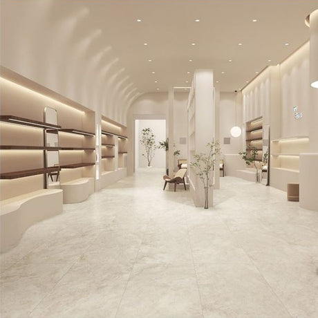 Kaolin Tuscan Creme Travertine 30x60 SilkTec