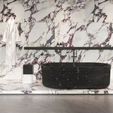 Kaolin x Greg Natale Calacatta Viola 60x60 SilkTec