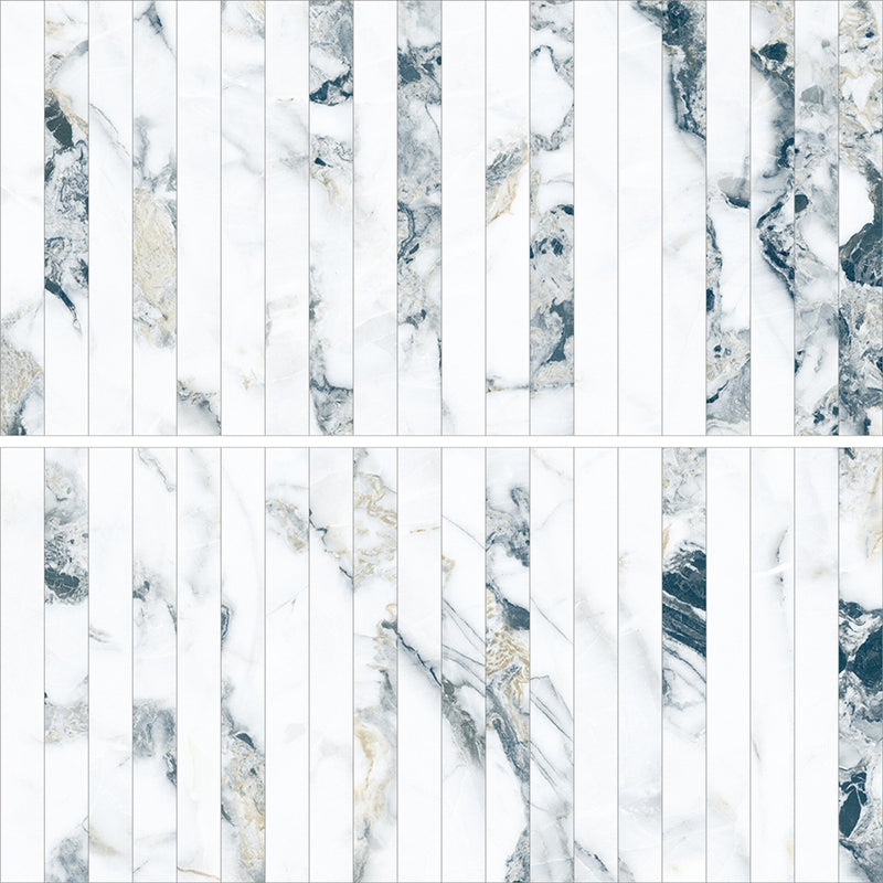 Kaolin Ice Jade 2.0 Mosaic-Stix KitKat 30x30 SilkTec
