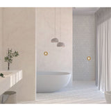 Kaolin Tuscan Creme Travertine Mosaic-Stix KitKat 30x30 SilkTec