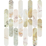 Kaolin x Greg Natale Pink Patagonia Mosaic-Ovaletti 33.8x30 SilkTec