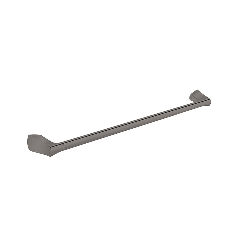 EXON Single Towel Rail in Gun Metal 750mm