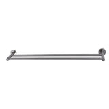 JESS Double Towel Rail in Gun Metal 750mm