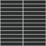 KITKAT BLACK GLOSS MOSAIC 22.5X146.5