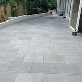 Granite Ken Black Flamed Bevelled Edge 600x400x30mm