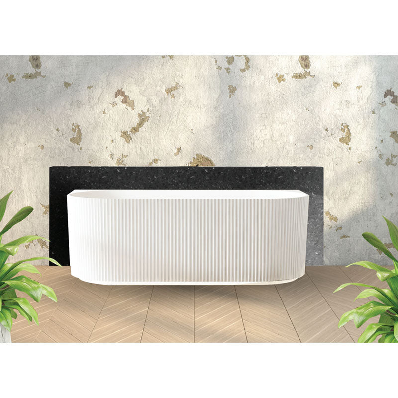 Kira Freestanding Bathtub Back To Wall 1700x800x580mm