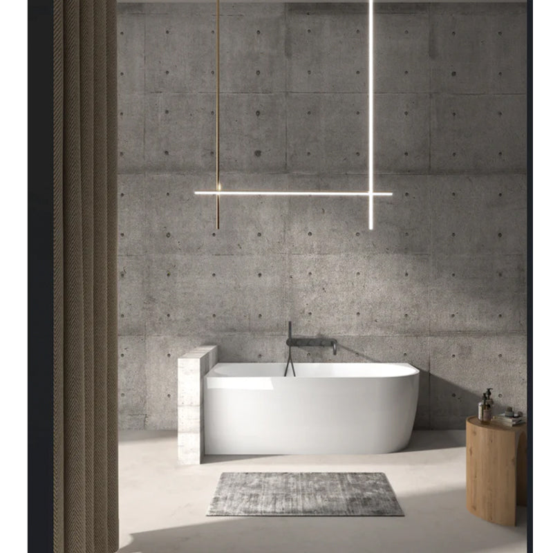 Gina Left Corner Bathtub 1500x750x580mm