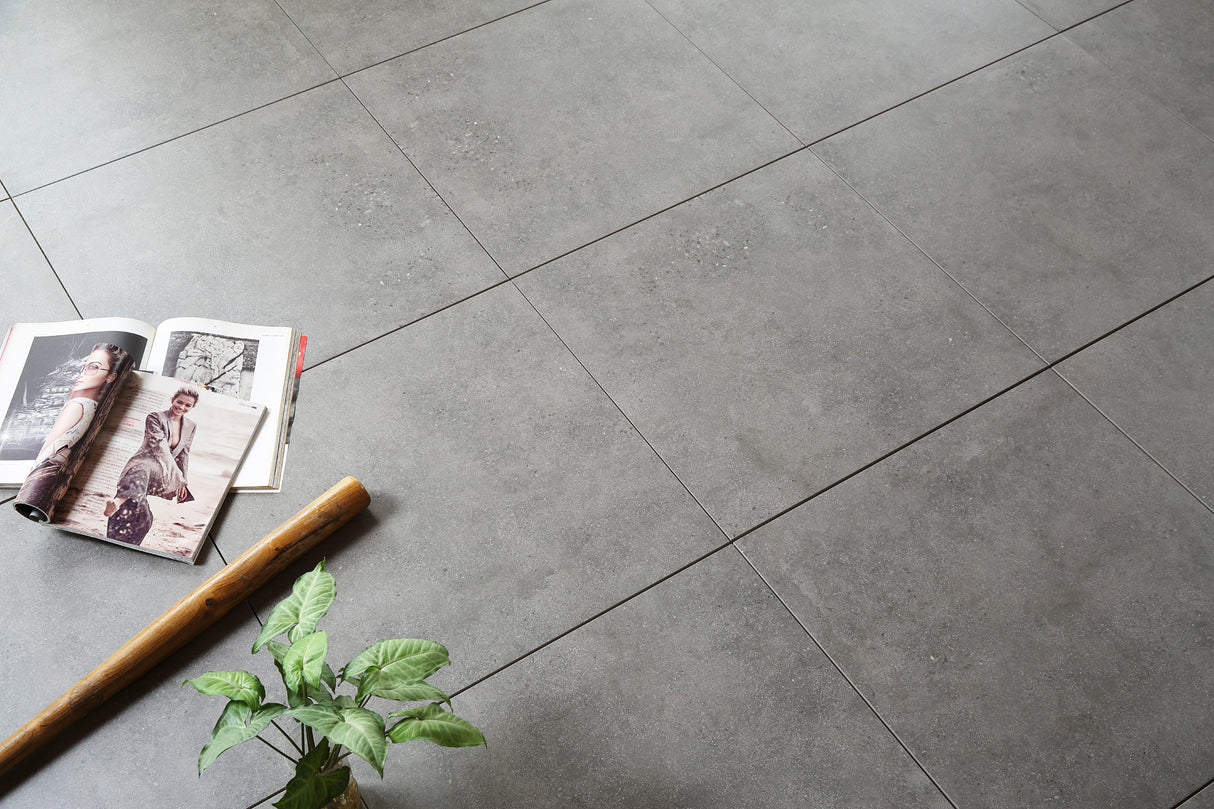 Life Stone Dark Grey Lappato 600x600