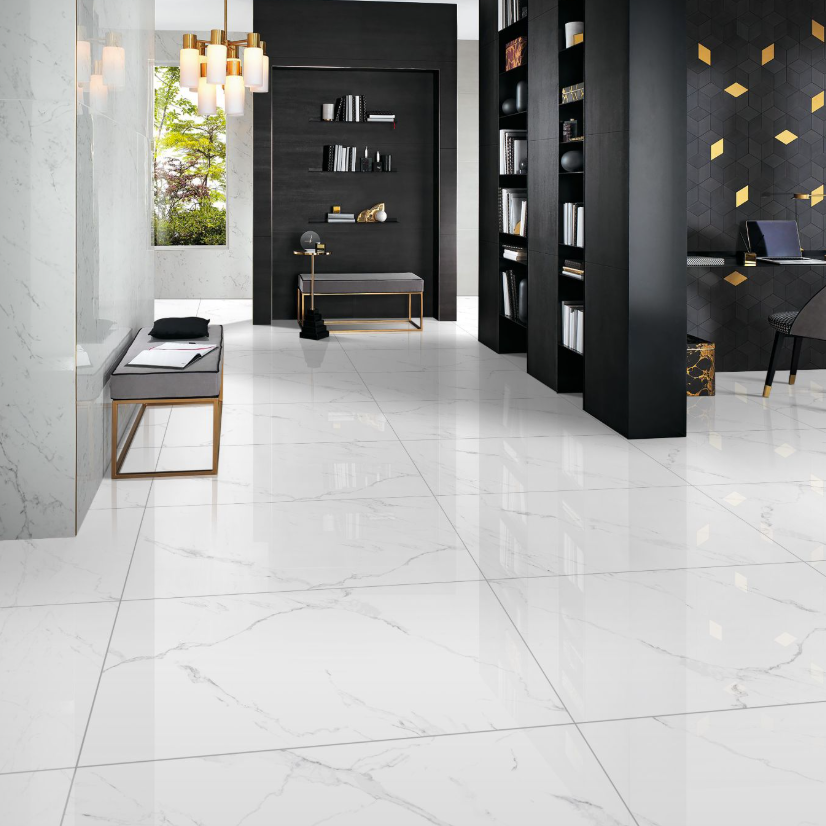 LUNA CARRARA BLANCO POLISHED 600X600MM