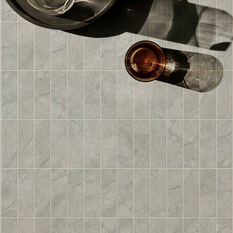 Entiva Lake Stone Grey Mosaic 50x150mm