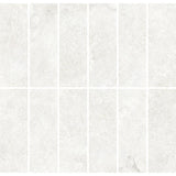 Entiva Lake Stone White Mosaic 50x150mm