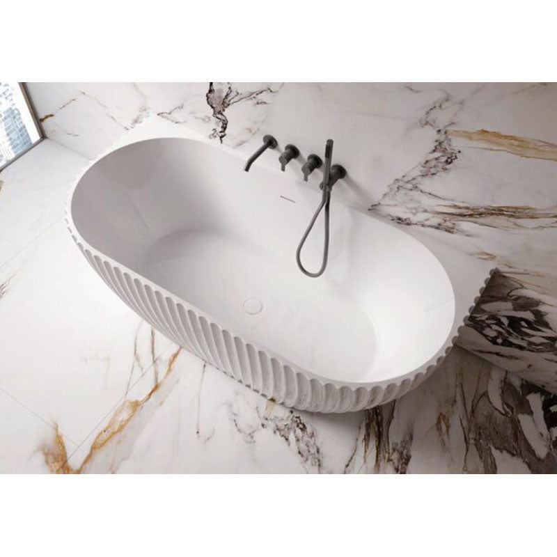Lamont Collection Freestanding Bathtub Back To Wall O/F 1500x750x580mm
