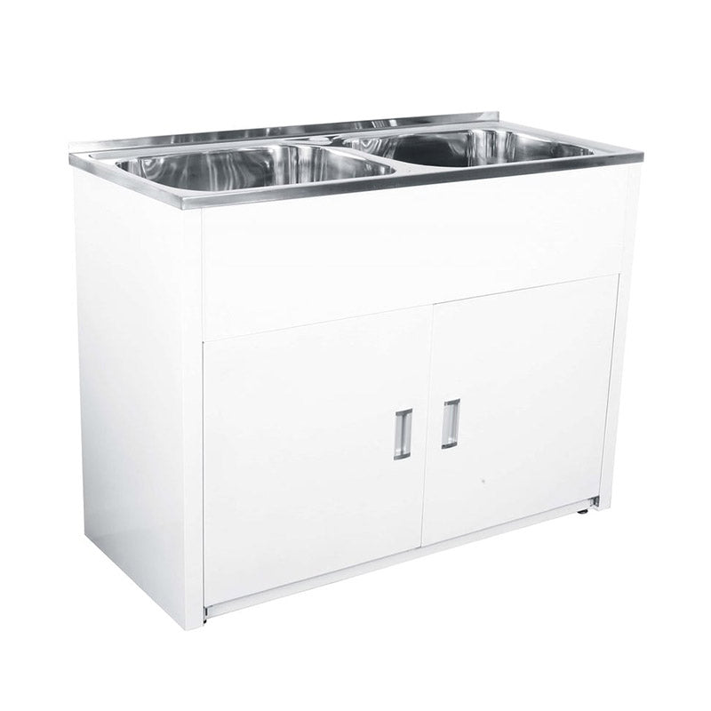 Lavassa Double 45L Laundry Cabinet 1160x500x870mm