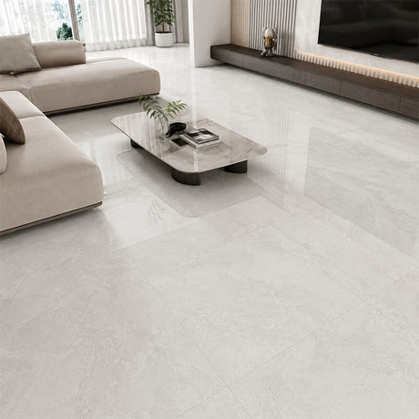 Lime Stone Beige Polished 600x600