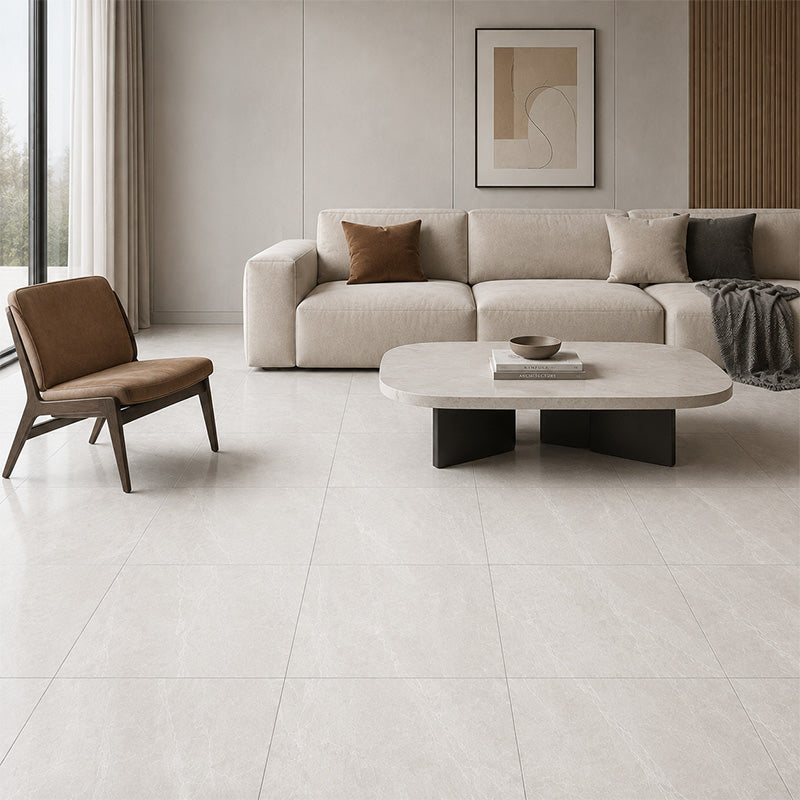 Lithos White Matt 600x600