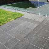 Lux Black Flamed Paving 800x400x20mm