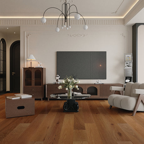 Bonita Engineering Oak Flooring Smoked Brown 1900x190x14/2mm