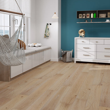 Bonita Engineering Oak Flooring Lime Wash 1900x190x14/2mm