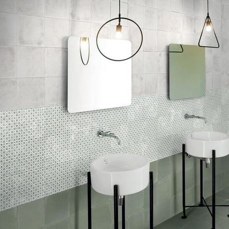 VINTAGE GREEN/VERDE PLAIN 200X200