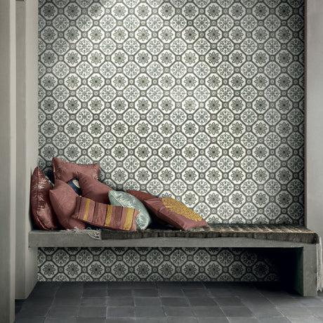 VINTAGE DECOR 18 GREEN 200X200