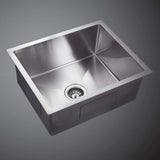 Single Bowl Sink Brushed Silver 380x450x200mm