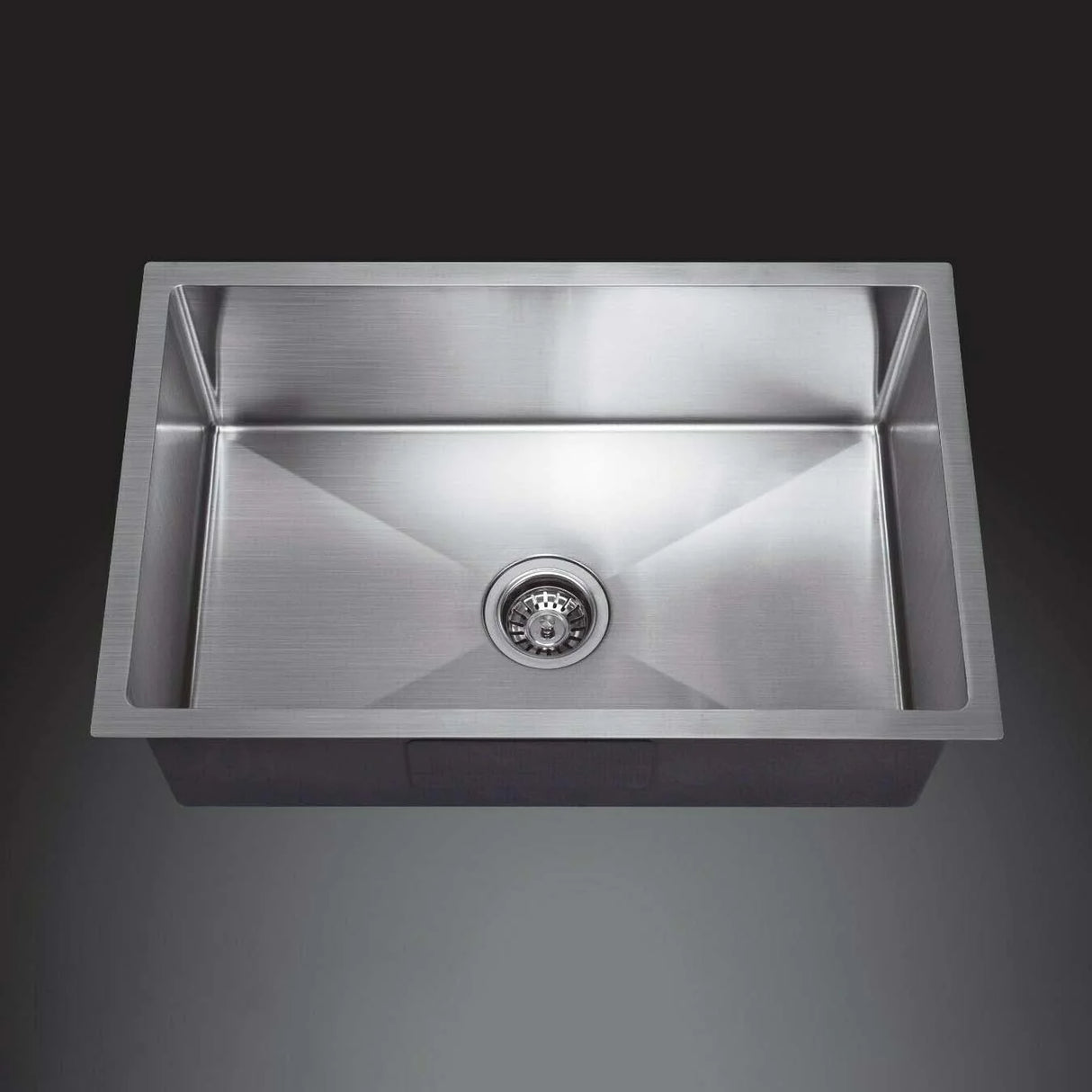 Single Bowl Sink Brushed Silver 700x450x220mm