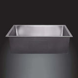 Single Bowl Sink Brushed Silver 700x450x220mm