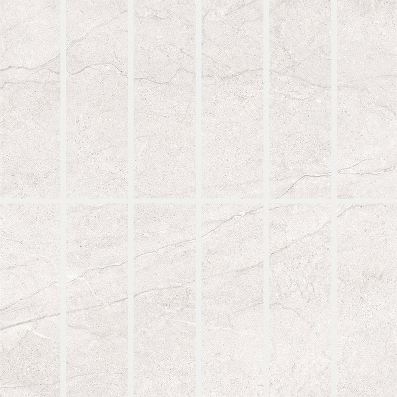Entiva Meta Stone White Mosaic 50x150mm (300x300)