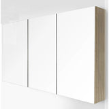 Nutro Light Oak Mirror Cabinet 1200x750x130mm
