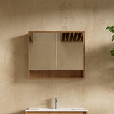 BONDI 900 Wall Hung Mirror Cabinet 900x130x590mm