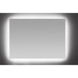 Anti Fog Mirror with LED Light and Touch-on Switch 900Wx700H