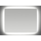 Anti Fog Mirror with Back LED Light and Touch-on Switch 1200Wx700H