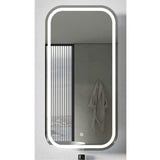 PIAZA LED Mirror Cabinet 450x120x900mm