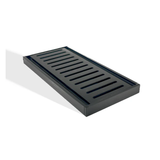 Aluminium Grate Brushed Black Ezy Flow Depth 26mm Custom Length XXX (PER 100mm)