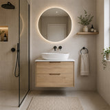 Oakdra(Hung) Series Prime Oak Overall 730x455x520mm CABINET ONLY