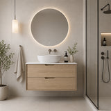 Oakdra(Hung) Series Prime Oak Overall 880x455x520mm CABINET ONLY