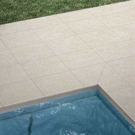 NAVONA Bianco 40x60 Bullnose Pencil Edge 20mm Thick