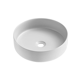 Above Counter Ceramic Basin Matte Grey 360x360x120mm