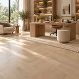 Pronto Herringbone ABC Grade European Oak Engineered Flooring Pebble Reef 600x120x14/3mm
