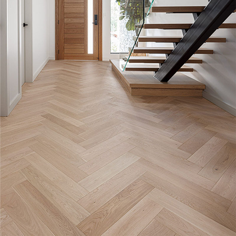 Pronto Herringbone ABC Grade European Oak Engineered Flooring Shore Break 600x120x14/3mm