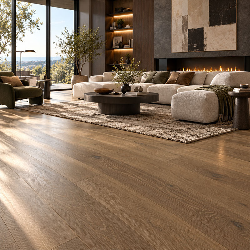 Village European Oak Engineered Flooring Foggy Shore 1900x190x14/3mm