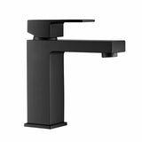 BLAZE Square Black Basin Mixer Tap