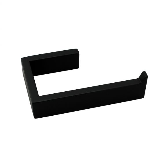 IVANO Black Toilet Paper Holder Square