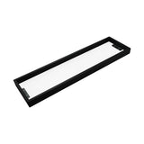 IVANO Black Glass Shelf 600mm